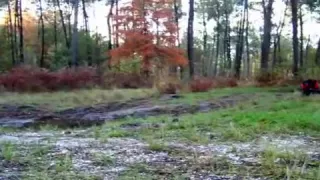 I stand undressed in a slimy puddle