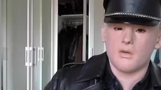 motard cuir masturbation leder biker