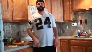 Undressed cooking for Super Bowl