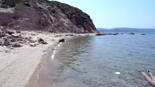 US couple sex on the beach