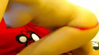 My amature sex tape shows me posing in a thong