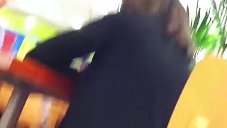 Candid Arab Mother Shoeplay Flats Feet