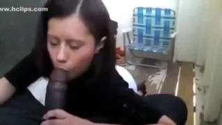 Horny amateur record with big dick, interracial, blowjob, ass, college, couple scenes