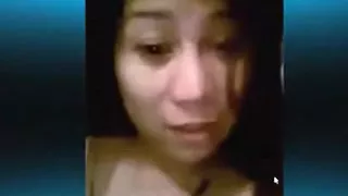 I'm being naughty, teasing in my homemade webcam porn