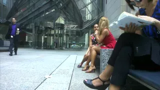 Candid Excellent Legs & Feet Shoeplay by Golden-Haired PT two