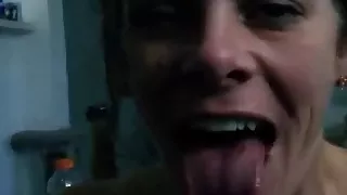 Got my girlfriend blowing penis on episode
