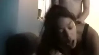 Light Skinned Swarthy Dilettante Gal Fuckin with White Studs