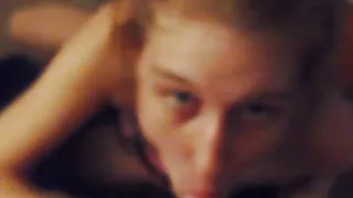 Amanda Woods does another film, load shot in the open mouth