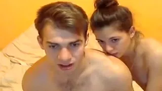 Paar russischer Edel-Sex und Sperma aus dem Gazoo