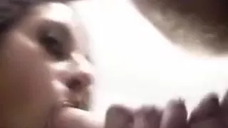 Sexy Indian MILF Blowjobs her lover
