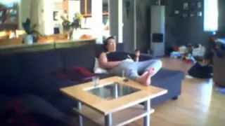 Wife caught masturbating hidden livecam