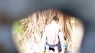 Horny Amateur clip with Outdoor, Voyeur scenes