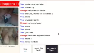 Amateur masturbation video that I made on chatroulette