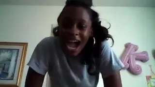 Incredible twerk web camera solo movie scene