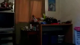 Excellent butt popping livecam teenager video