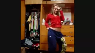 Excited a-hole pop cam panty record