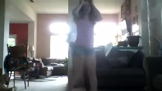 Desirous twerk cam dance movie scene