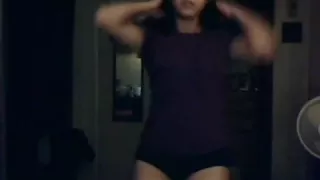 Incredible twerk cam panty video