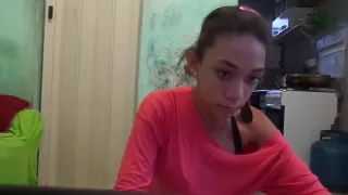 Exotic gazoo popping cam teenager movie scene