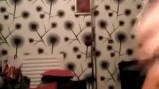 Avid twerk web camera dance clip