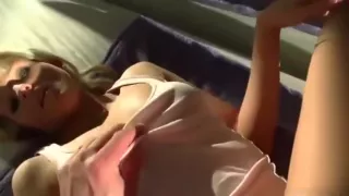 Golden-Haired german hotty takes wang in arse