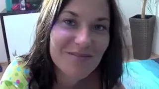 Facial and knob juice eating