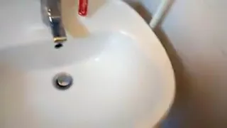 Pissing all over the Washroom