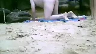 ready booty at the beach