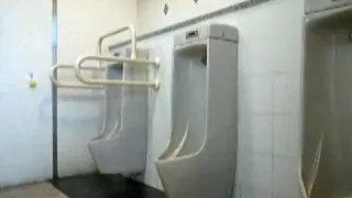 sex tool play at public water closet two