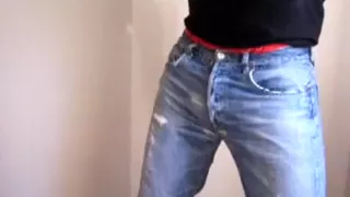 destroying jeans and shorts