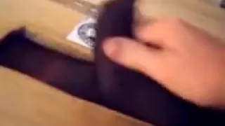 Gloryhole with Sexy Juvenile Dark Stud-spontaneous