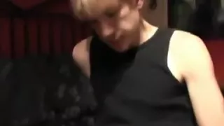 Blonde Twink Jared shows off his giant weenie and palatable wazoo