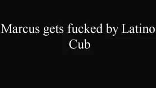 marcus saugt dann erhält von latino cub gezüchtet