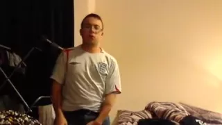 Stripping down and fucking a schlong