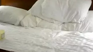 daddy on the hotel sofa