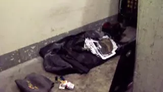 Jerking Off in a blue rubber panties