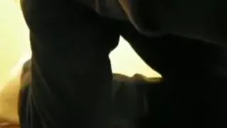 Collecting semen in red boxer shorts