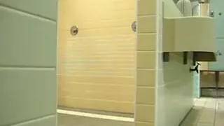 Showering at the gym