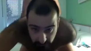 Hawt Session mit einem buschigen Bären Teil zwei