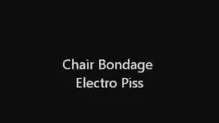 Stuhl Sklaverei Elektro Urinieren