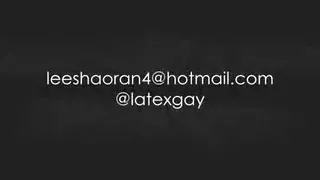 Latex Rubber Homo Fuck Myself With A Large Tool In Full Plastic