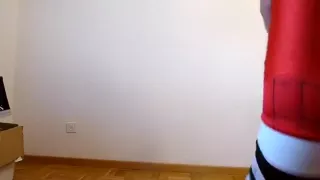 sexually excited carmina in many spandex layers wetting spiderman HOT