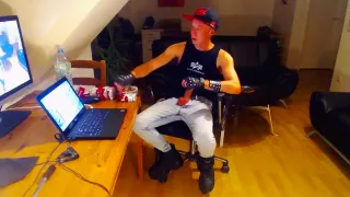 Buffalo Boots Smoke and Jack Off in Constricted Jeans