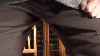 Dad clothed to masturbate once more