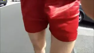 Adidas Satin Nylon Shorts, Strapon Out Supermarket