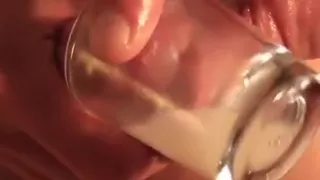 Strapon Nahaufnahme zucken und cuming Zusammenstellung