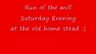 Nur noch ein Samstagabend in