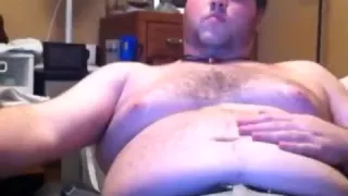 Young Bear Jerks, Cums, and Eats