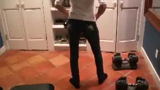 Strip tease and pluged Jack