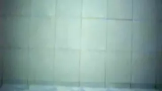 jerking on the bathroom floor